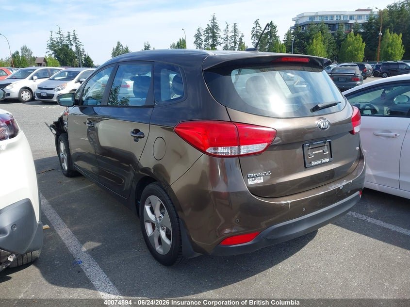 2014 KIA RONDO HATCHBACK 2.0L I4 FI DOHC 16V NF4