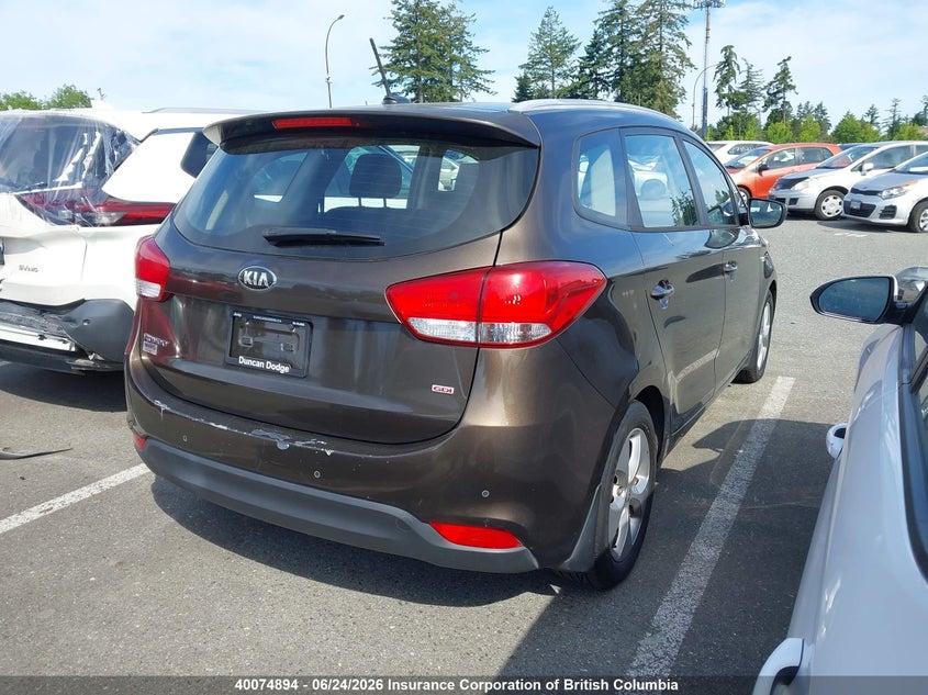 2014 KIA RONDO HATCHBACK 2.0L I4 FI DOHC 16V NF4