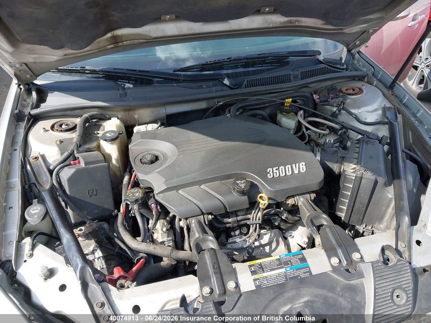 2008 CHEVROLET IMPALA SEDAN 3.5L V-6 VVT, 211HP