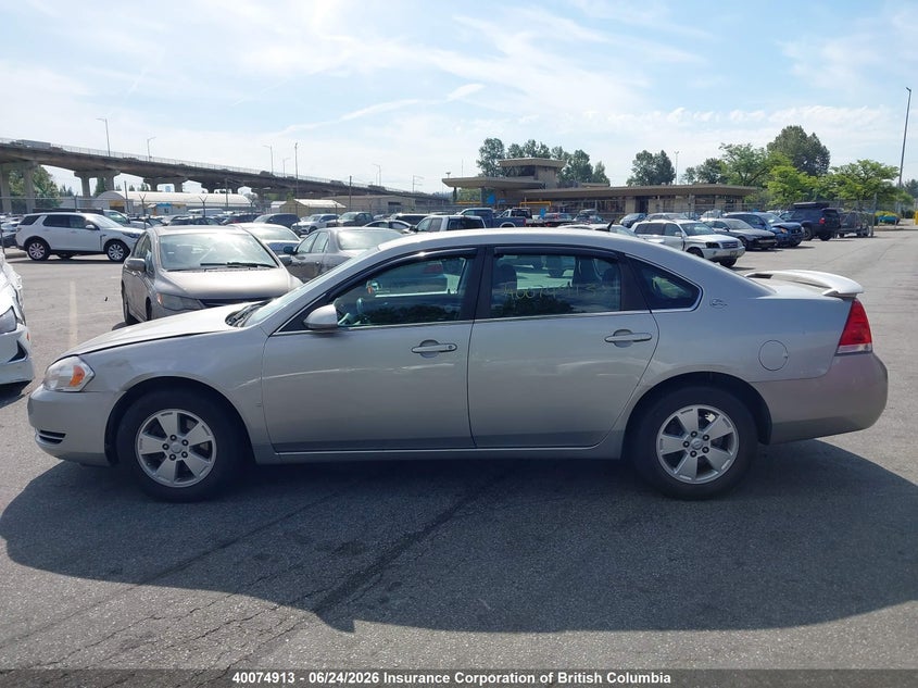 2008 CHEVROLET IMPALA SEDAN 3.5L V-6 VVT, 211HP