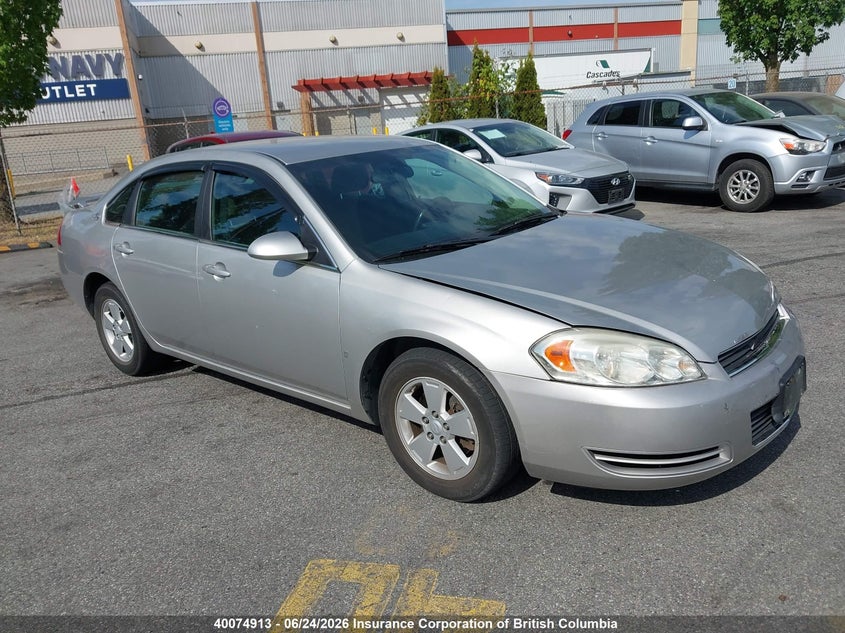 2008 CHEVROLET IMPALA SEDAN 3.5L V-6 VVT, 211HP