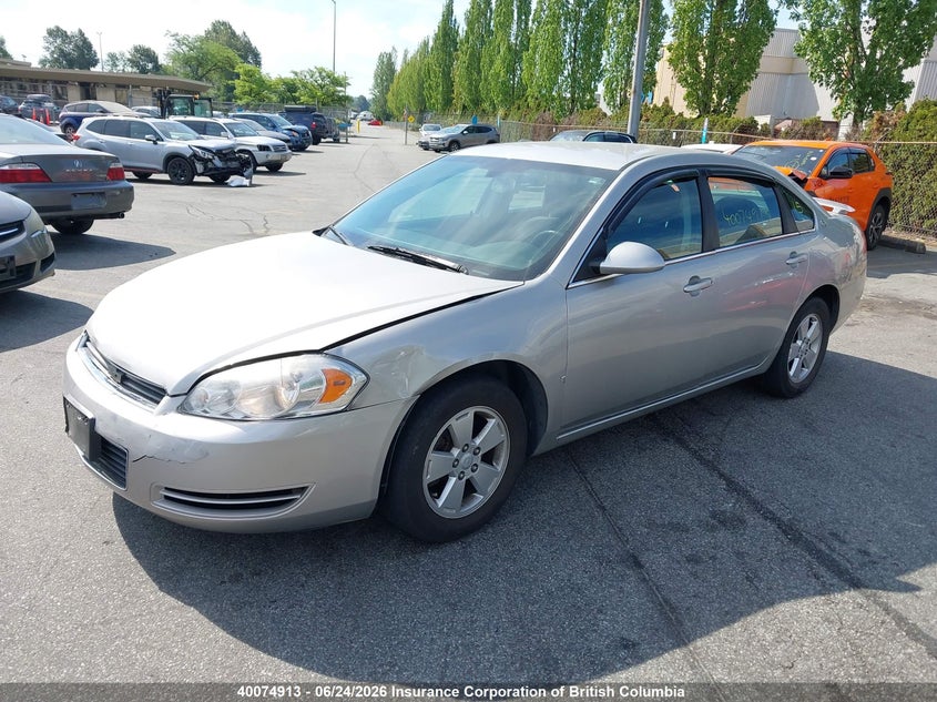 2008 CHEVROLET IMPALA SEDAN 3.5L V-6 VVT, 211HP