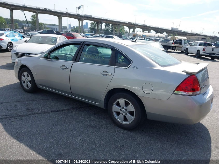 2008 CHEVROLET IMPALA SEDAN 3.5L V-6 VVT, 211HP