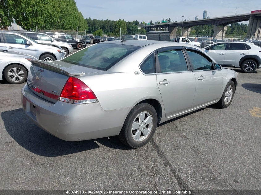 2008 CHEVROLET IMPALA SEDAN 3.5L V-6 VVT, 211HP