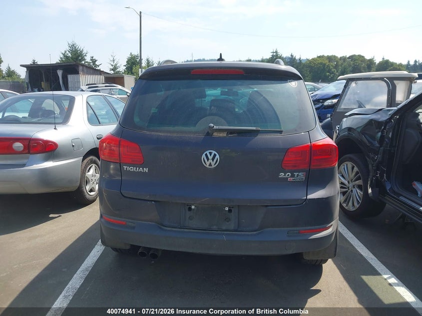 2016 Volkswagen Tiguan Comfort/High/R-Line/Sp Ed VIN: WVGJV7AX0GW531244 Lot: 40074941