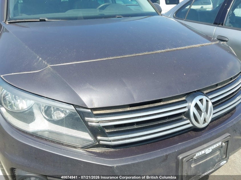 2016 Volkswagen Tiguan Comfort/High/R-Line/Sp Ed VIN: WVGJV7AX0GW531244 Lot: 40074941