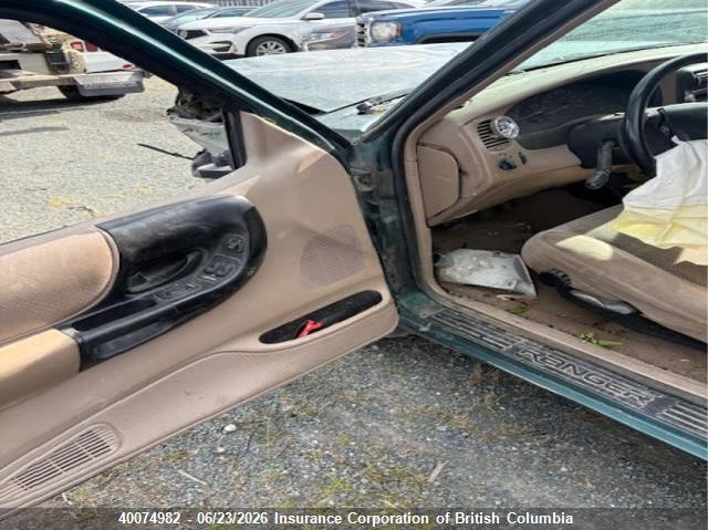 1999 FORD RANGER PICKUP 4.0L V6 FI F