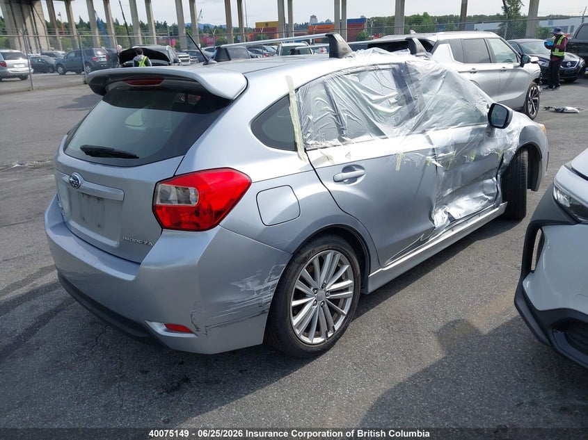 2013 SUBARU IMPREZA SEDAN 2.0L H4 FI SOHC 16V NF4