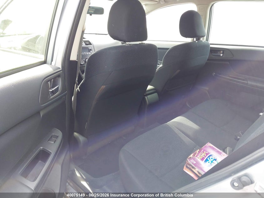 2013 SUBARU IMPREZA SEDAN 2.0L H4 FI SOHC 16V NF4