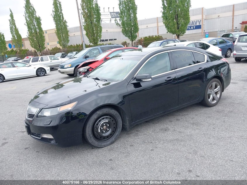 2012 ACURA TL SEDAN 3.7L V6 FI SOHC 24V NF4