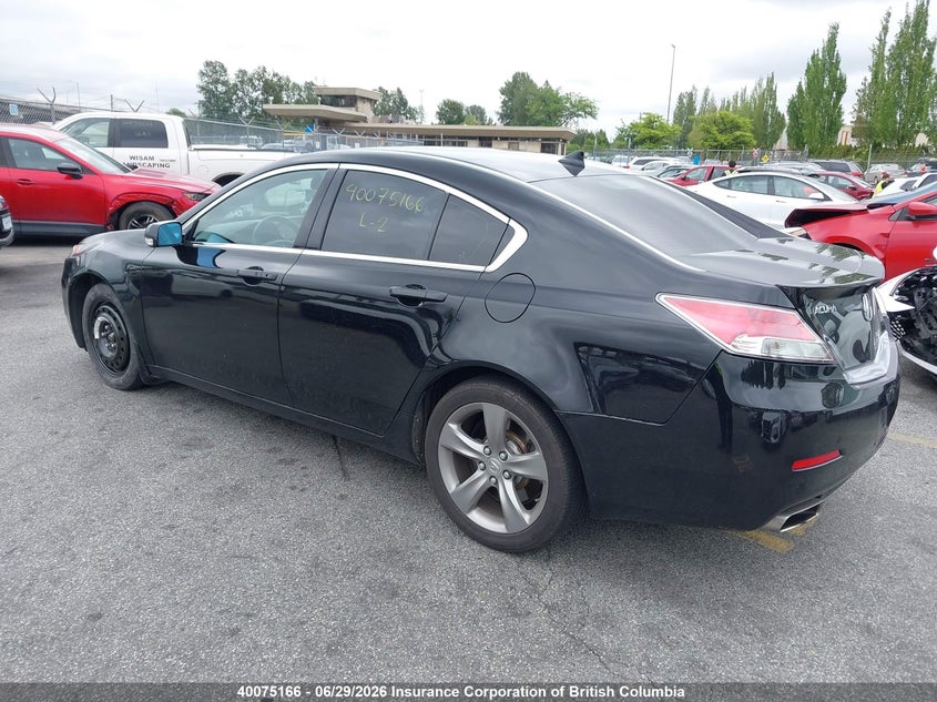 2012 ACURA TL SEDAN 3.7L V6 FI SOHC 24V NF4