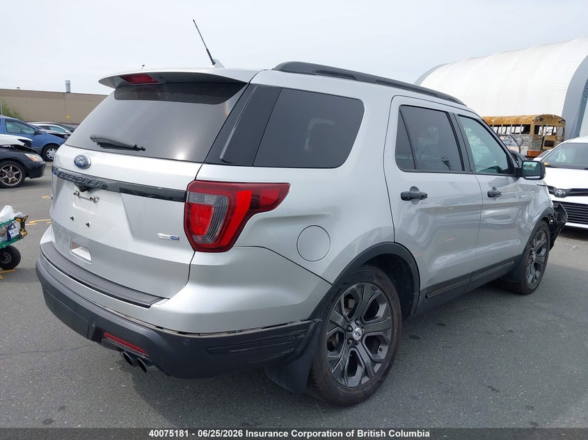 2018 FORD EXPLORER SPORT SPORT UTILITY VEHICLE 3.5L V6 FI DOHC 24V NF4