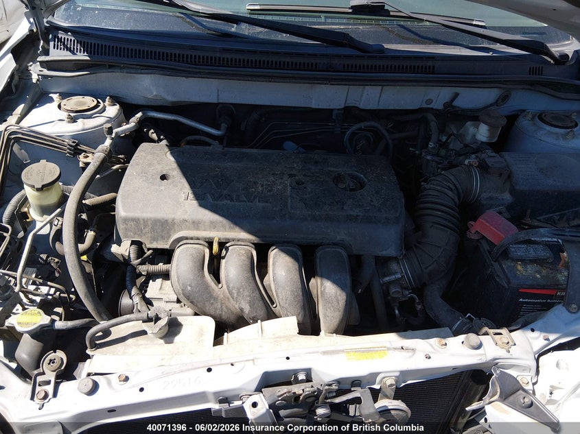 2005 TOYOTA COROLLA SEDAN 1.8L I-4 DOHC, VVT, 130HP