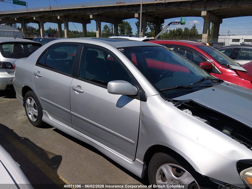 2005 TOYOTA COROLLA SEDAN 1.8L I-4 DOHC, VVT, 130HP