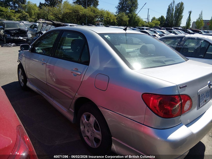 2005 TOYOTA COROLLA SEDAN 1.8L I-4 DOHC, VVT, 130HP