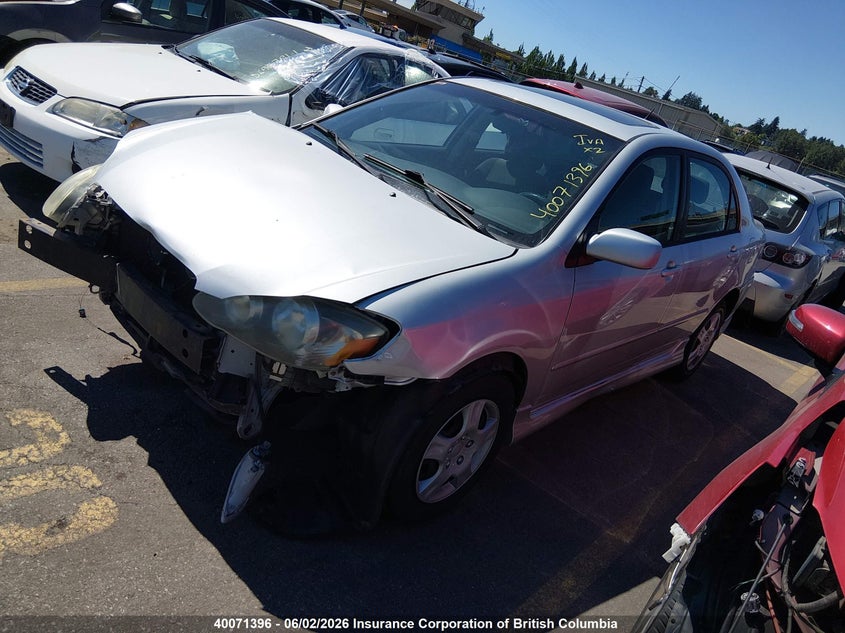 2005 TOYOTA COROLLA SEDAN 1.8L I-4 DOHC, VVT, 130HP