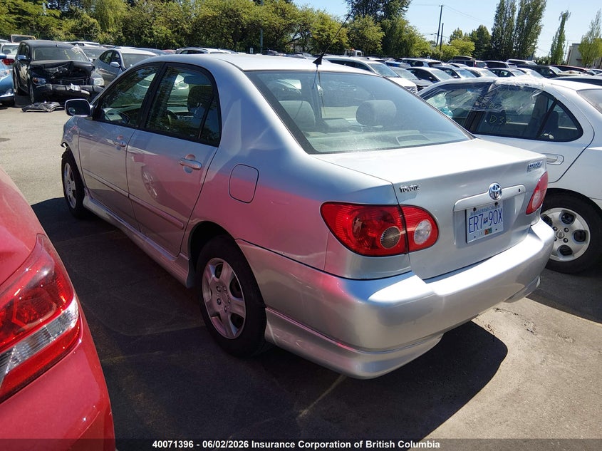 2005 TOYOTA COROLLA SEDAN 1.8L I-4 DOHC, VVT, 130HP