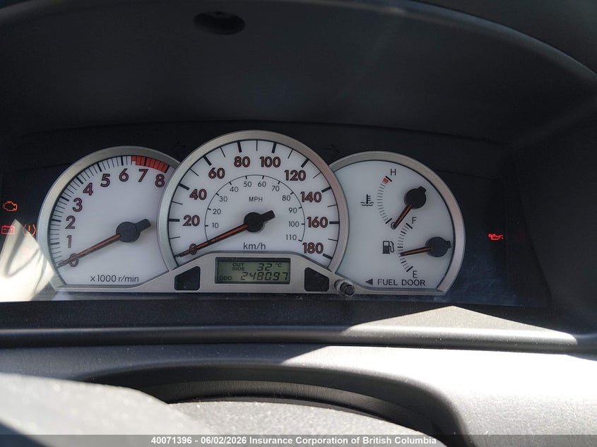2005 TOYOTA COROLLA SEDAN 1.8L I-4 DOHC, VVT, 130HP