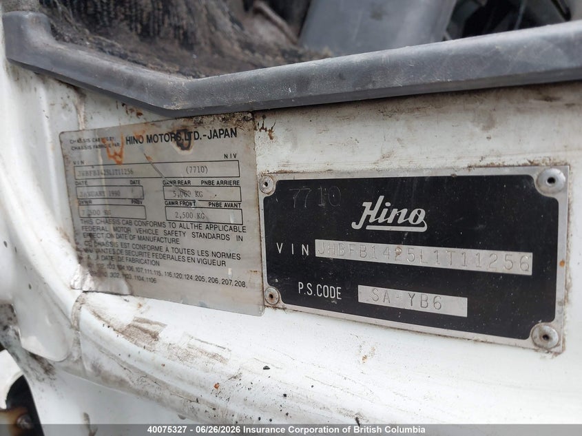 1990 OTHER HINO FB TRUCK 4