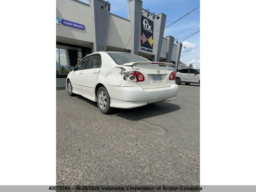 2008 TOYOTA COROLLA SEDAN 1.8L I4 FI DOHC 16V F4