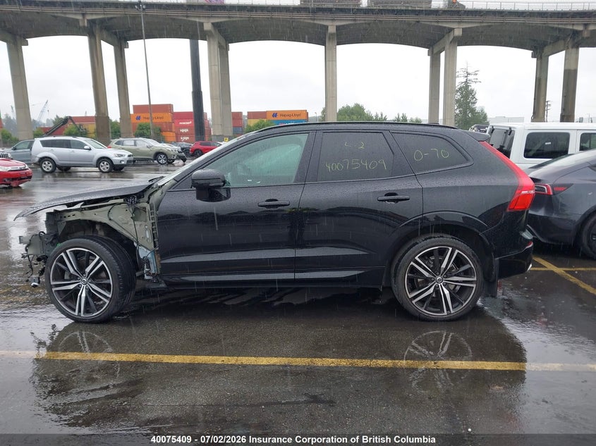 2020 VOLVO XC60 SPORT UTILITY VEHICLE 2.0L I-4 DI, DOHC, VVT, TURBO/SUPERCHARGER, 316HP