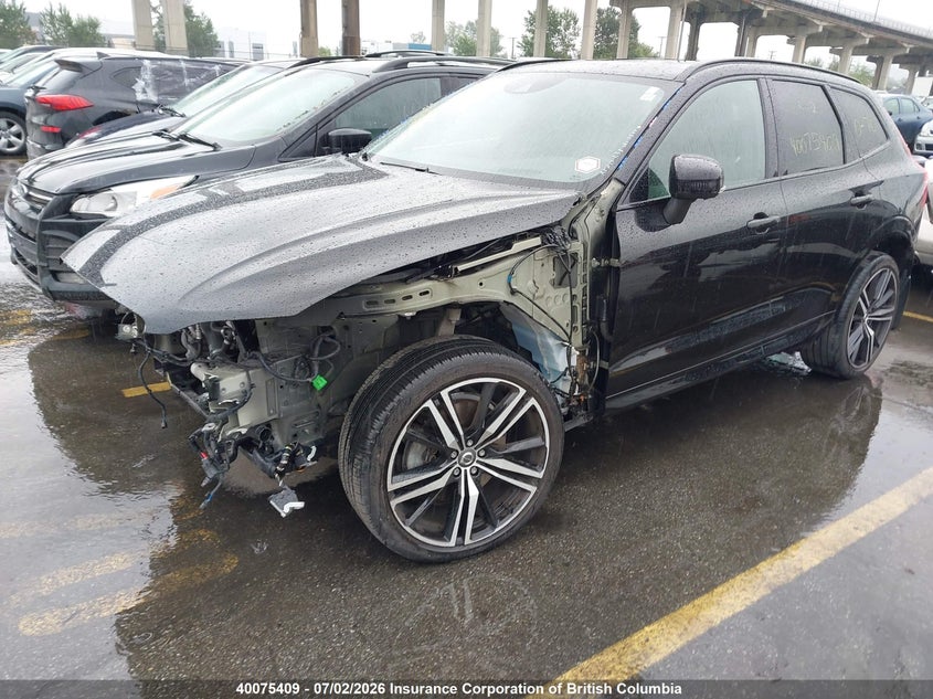2020 VOLVO XC60 SPORT UTILITY VEHICLE 2.0L I-4 DI, DOHC, VVT, TURBO/SUPERCHARGER, 316HP