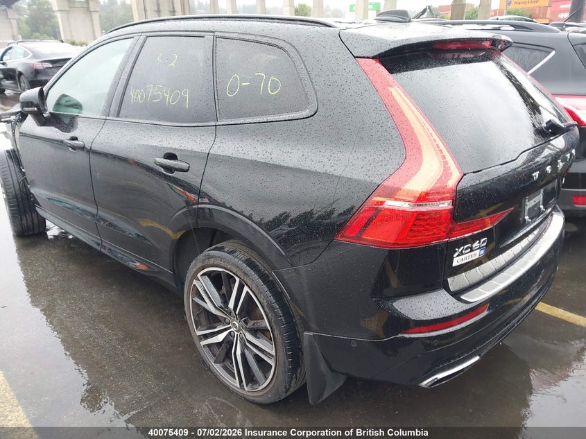 2020 VOLVO XC60 SPORT UTILITY VEHICLE 2.0L I-4 DI, DOHC, VVT, TURBO/SUPERCHARGER, 316HP