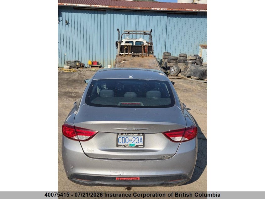2016 Chrysler 200 VIN: 1C3CCCFB9GN134702 Lot: 40075415