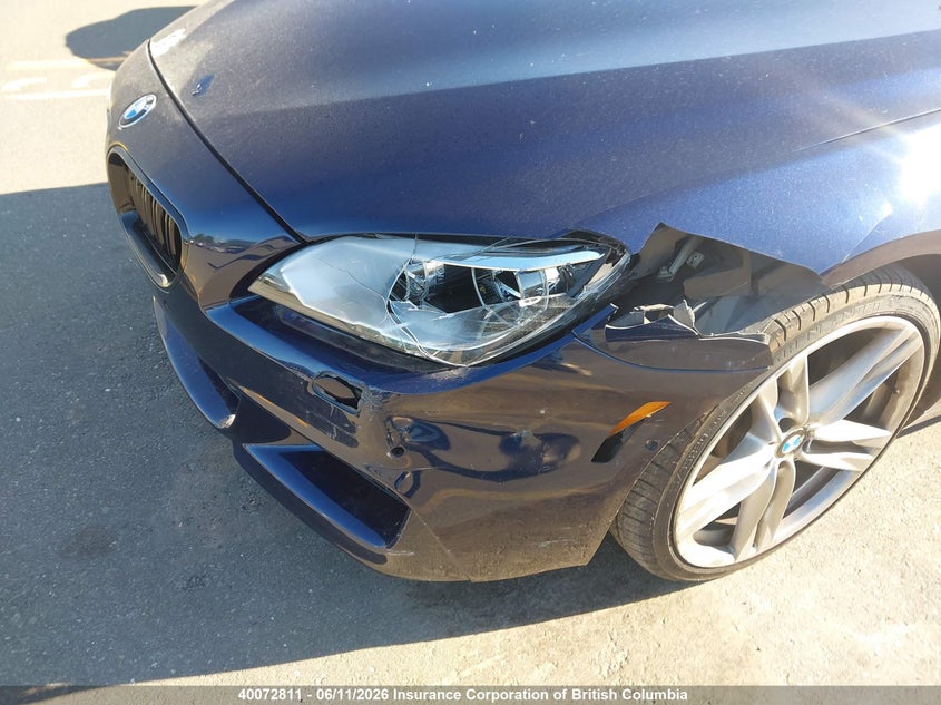 2015 BMW 6ER SEDAN 3.0L I-6 DI, DOHC, VVT, TURBO, 315HP