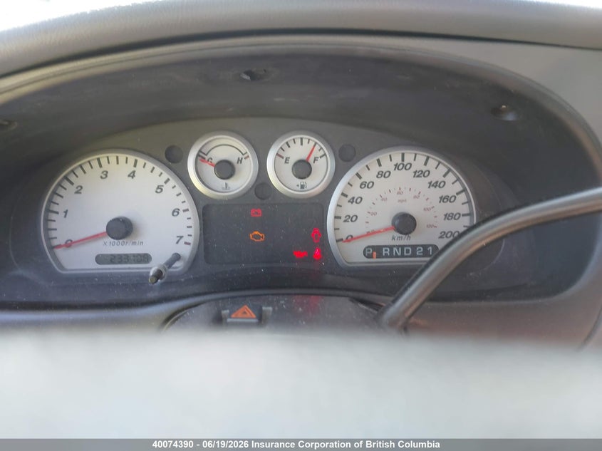 2005 MAZDA B-SERIES COUPE 3.0L V-6 148HP