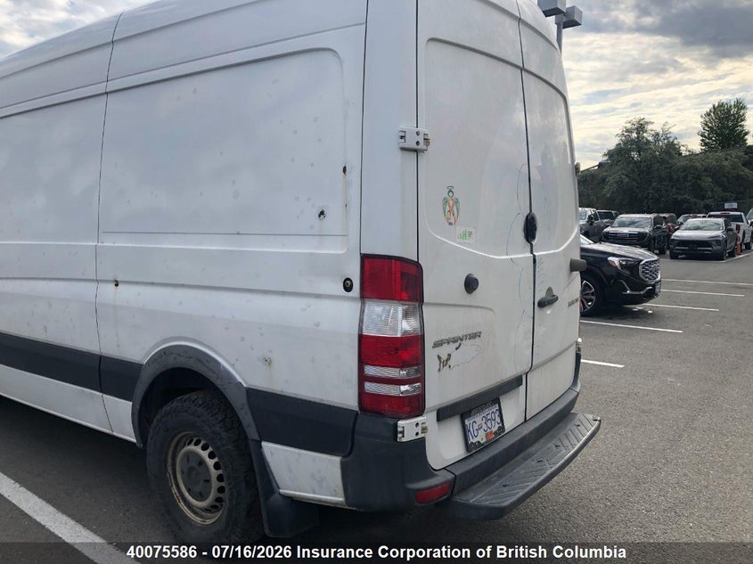 2015 MERCEDES-BENZ SPRINTER VAN 2.1L I-4 DI, DOHC, VVT, TURBO, 161HP