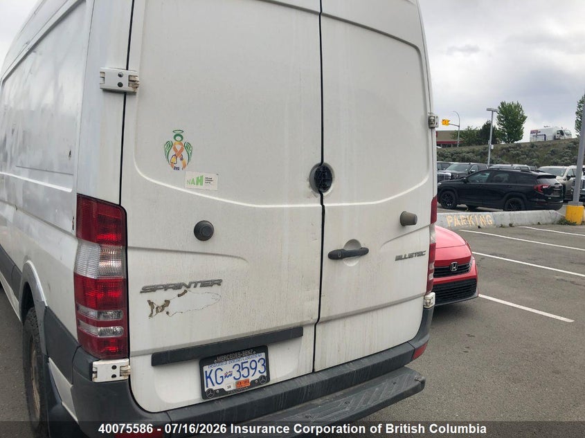2015 MERCEDES-BENZ SPRINTER VAN 2.1L I-4 DI, DOHC, VVT, TURBO, 161HP