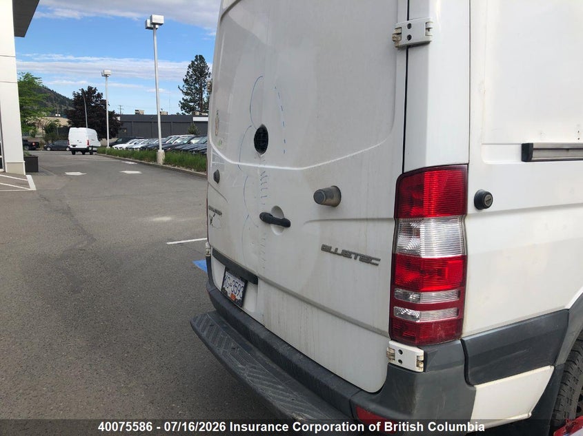 2015 MERCEDES-BENZ SPRINTER VAN 2.1L I-4 DI, DOHC, VVT, TURBO, 161HP