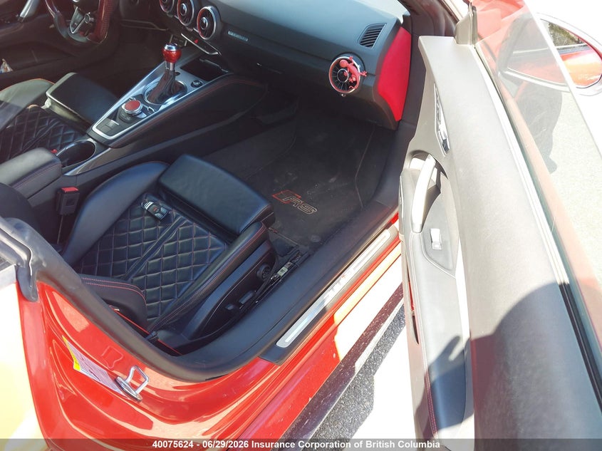 2018 AUDI TT COUPE 2.5L I-5 DI, DOHC, VVT, TURBO, 400HP