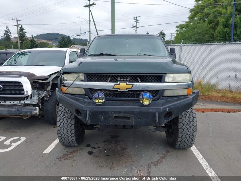 2002 CHEVROLET SILVERADO PICKUP 6.6L V8 FI F4