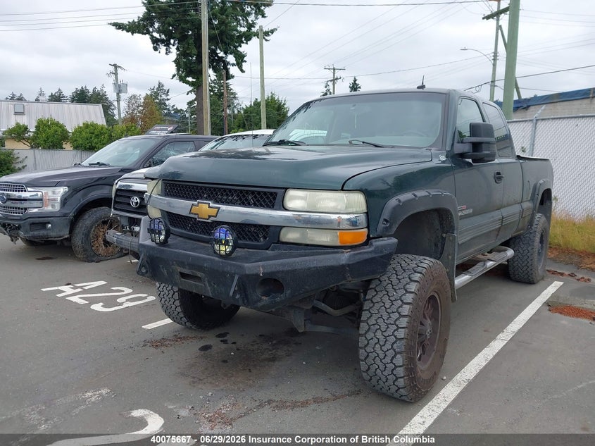 2002 CHEVROLET SILVERADO PICKUP 6.6L V8 FI F4