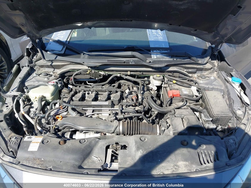 2016 HONDA CIVIC SEDAN 1.5L I-4 DI, DOHC, VVT, TURBO, 174HP