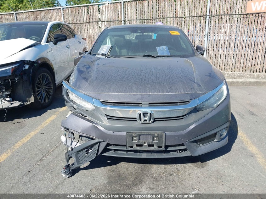 2016 HONDA CIVIC SEDAN 1.5L I-4 DI, DOHC, VVT, TURBO, 174HP