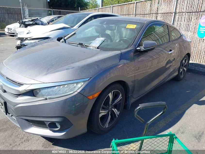 2016 HONDA CIVIC SEDAN 1.5L I-4 DI, DOHC, VVT, TURBO, 174HP