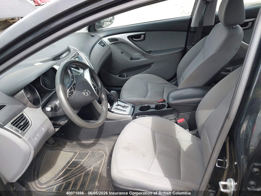 2012 HYUNDAI ELANTRA SEDAN 1.8L I-4 DOHC, VVT, 148HP