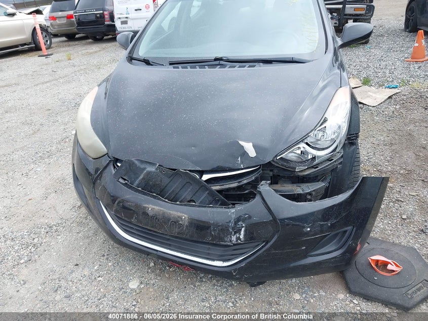 2012 HYUNDAI ELANTRA SEDAN 1.8L I-4 DOHC, VVT, 148HP
