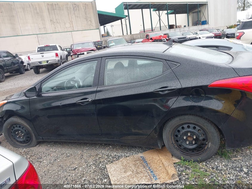 2012 HYUNDAI ELANTRA SEDAN 1.8L I-4 DOHC, VVT, 148HP