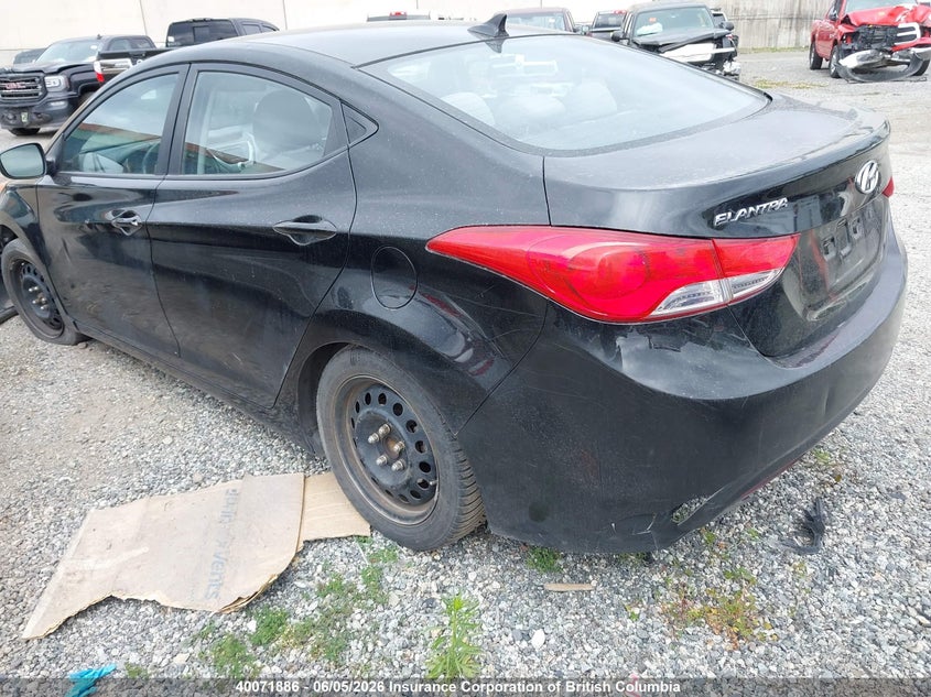 2012 HYUNDAI ELANTRA SEDAN 1.8L I-4 DOHC, VVT, 148HP