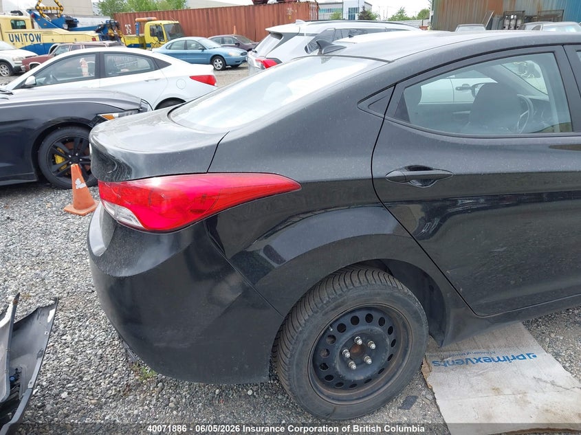 2012 HYUNDAI ELANTRA SEDAN 1.8L I-4 DOHC, VVT, 148HP