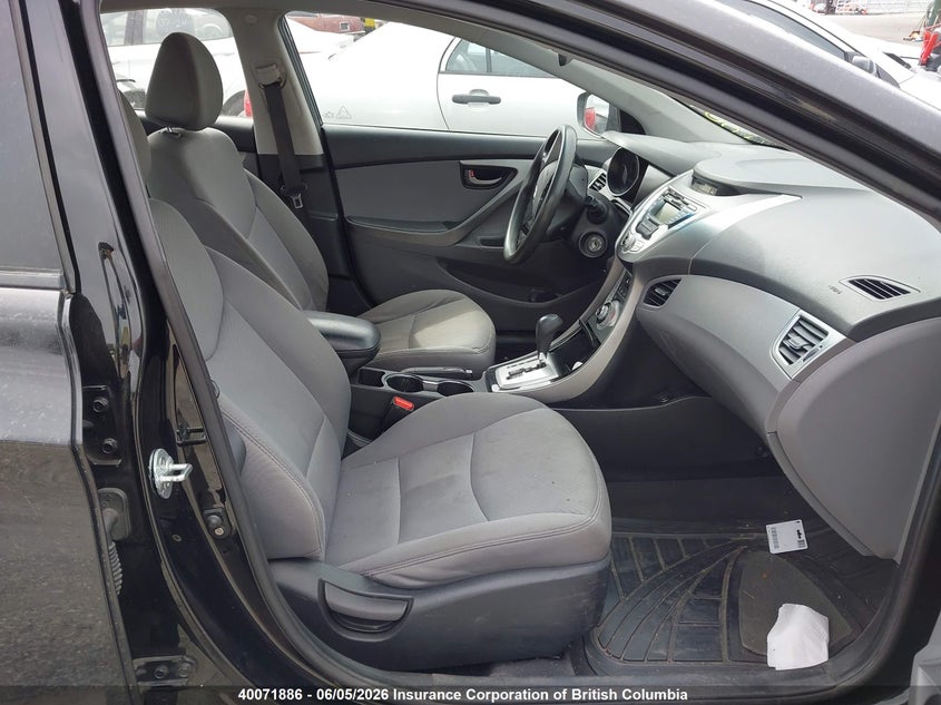 2012 HYUNDAI ELANTRA SEDAN 1.8L I-4 DOHC, VVT, 148HP