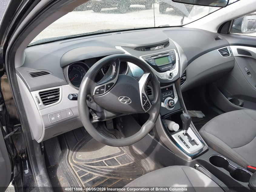 2012 HYUNDAI ELANTRA SEDAN 1.8L I-4 DOHC, VVT, 148HP