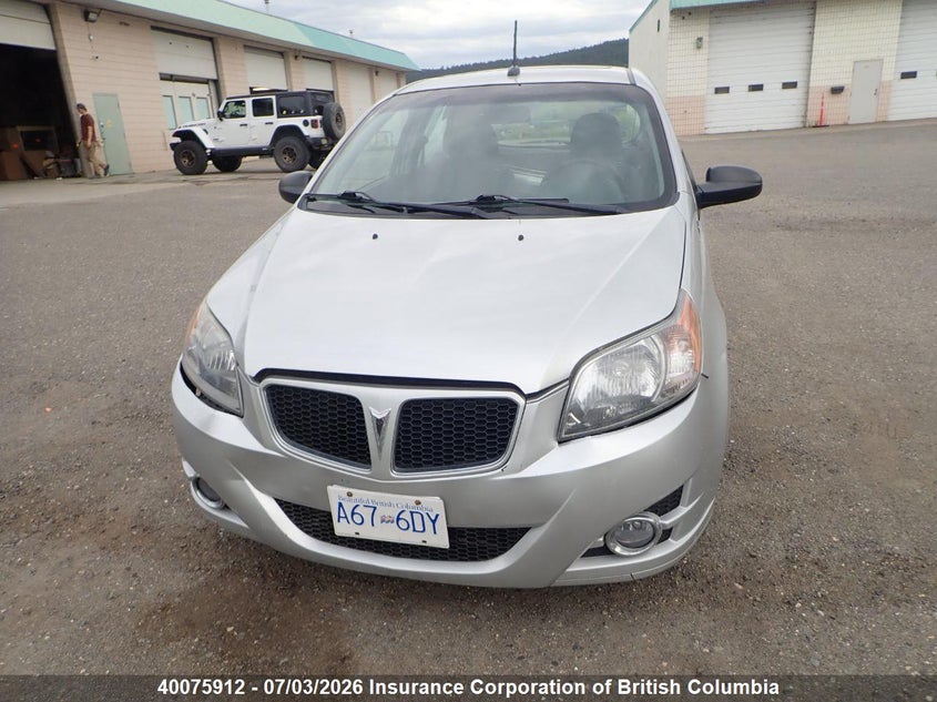 2010 PONTIAC G3 HATCHBACK 1.6L I4 FI DOHC 16V NF4