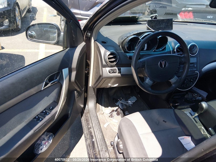 2009 PONTIAC WAVE SEDAN 1.6L I-4 DOHC, VVT, 106HP