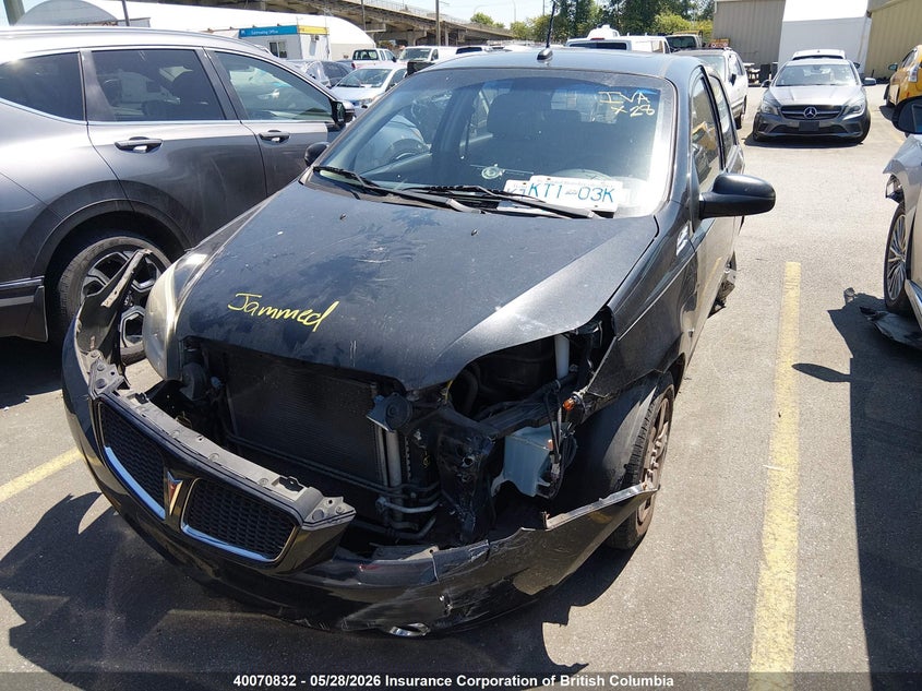 2009 PONTIAC WAVE SEDAN 1.6L I-4 DOHC, VVT, 106HP