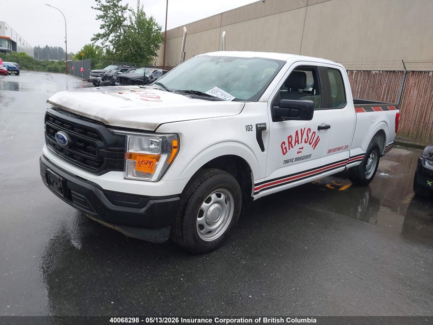 2022 FORD F150 SUPER CAB PICKUP 3.3L V-6 DI, DOHC, VVT, 290HP